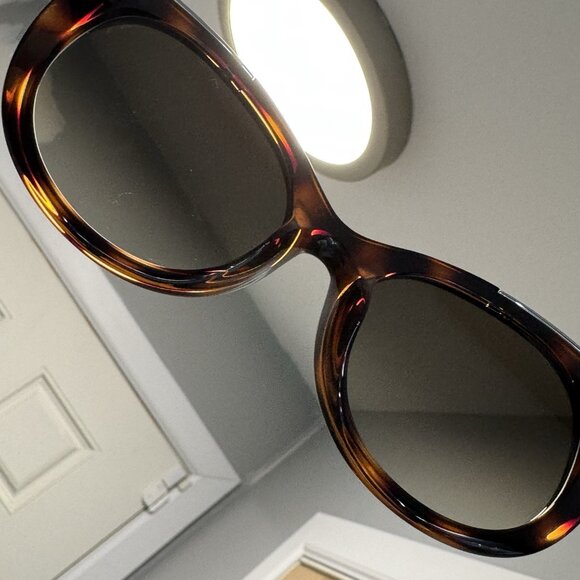 Chloe Oversized Sunglasses CE660S 219 55-19-140 Havana Tortoise chloé main image 14